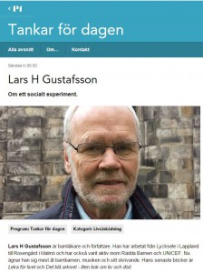 Skärmklipp Tankar för dagen
